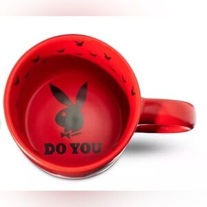 PLAYBOY “Do You” Red Mug- NWT